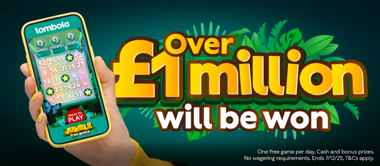 Jungle Free Bingo header