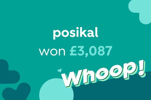 tombola winners story about posikal won £3,087
